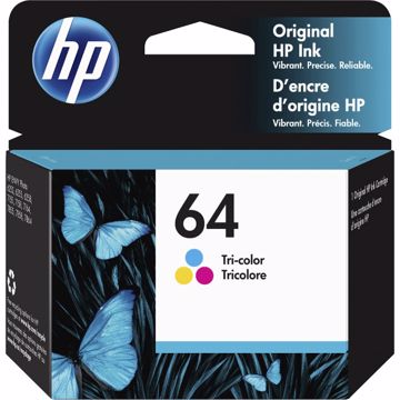 HP 64 Original Ink Cartridge - Tri-color HP 64 Original Ink Cartridge - Tri-color